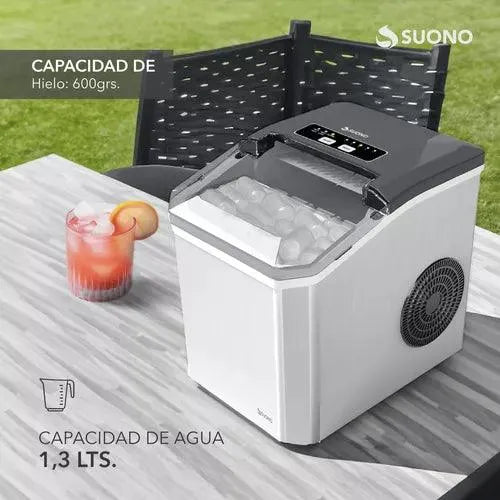 Fábrica De Hielo Automática Suono 5 Medidas 1.3 L