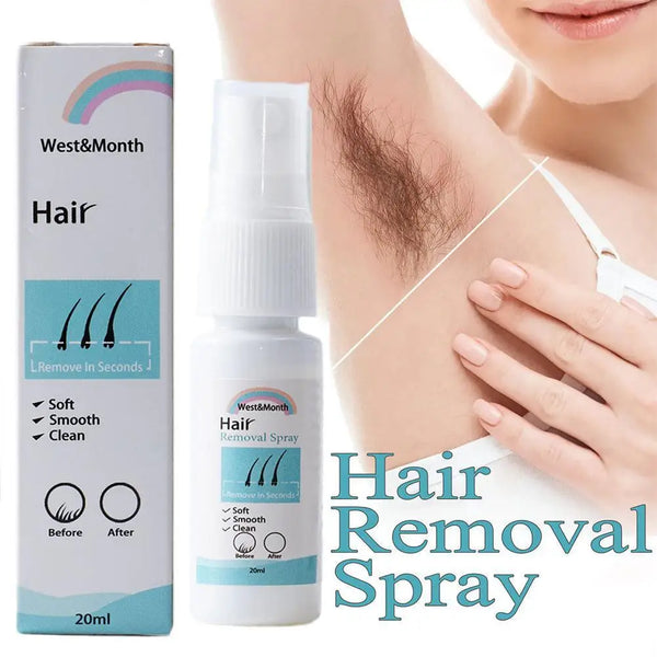 Depilatory spray - Growth inhibitor