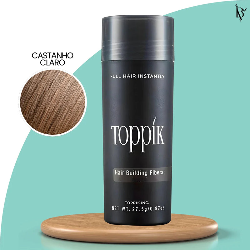 Toppik Hair: Fibra capilar para una cobertura instantánea