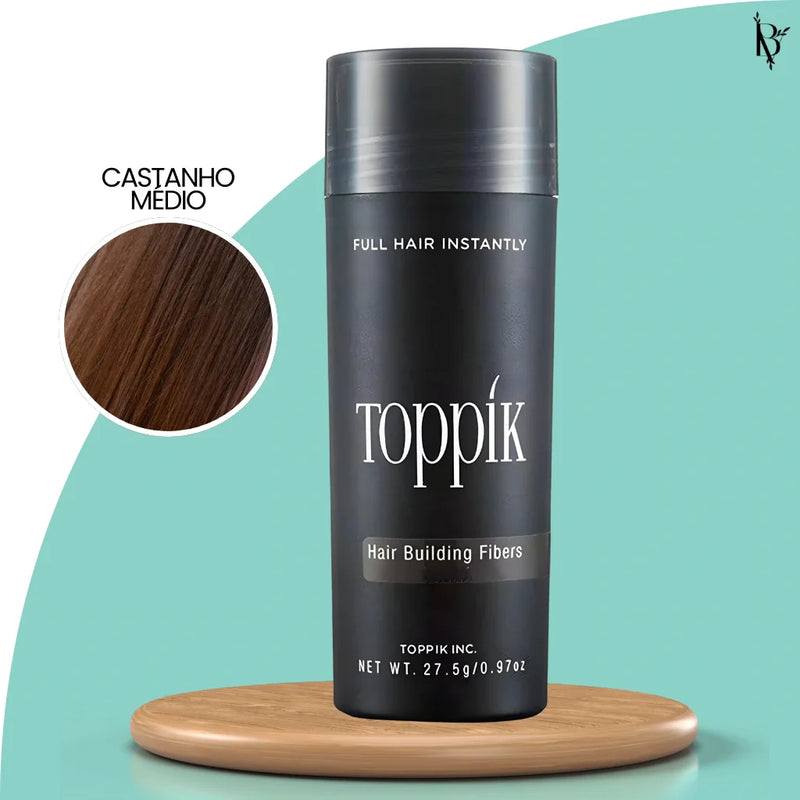 Toppik Hair: Fibra capilar para una cobertura instantánea